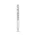 14K White Gold Round Diamond Half-Eternity Wedding Band