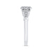 14K White Gold Round Diamond Engagement Ring