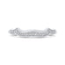 14K White Gold Round Diamond Wedding Band
