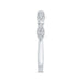14K White Gold Round Diamond Wedding Band