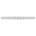 14K White Gold Round Diamond Wedding Band