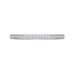 14K White Gold Round Diamond Wedding Band