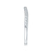 Round Diamond Half-Eternity Wedding Band In 14K White Gold