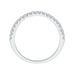 14K White Gold Round Diamond Wedding Band