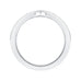 14K White Gold Round Diamond Wedding Band