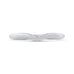 14K White Gold Plain Wedding Band
