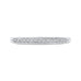 14K White Gold Round Diamond Wedding Band