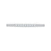 14K White Gold Round Diamond Half-Eternity Wedding Band
