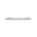Round Diamond Wedding Band