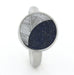 Titanium Meteorite and Stardust Moon Ring