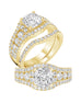 14K White Gold and Diamond Engagement Ring