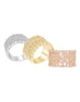 14K White Gold and Diamond Fashion Band