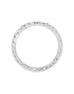 Stackable 14K White Gold Wedding Band